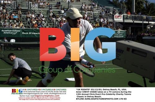 Chevy Chase at Chris Evert Tennis Classic