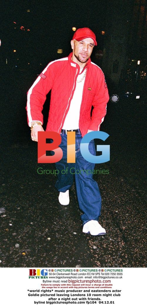 Goldie Leaves London Nightclub