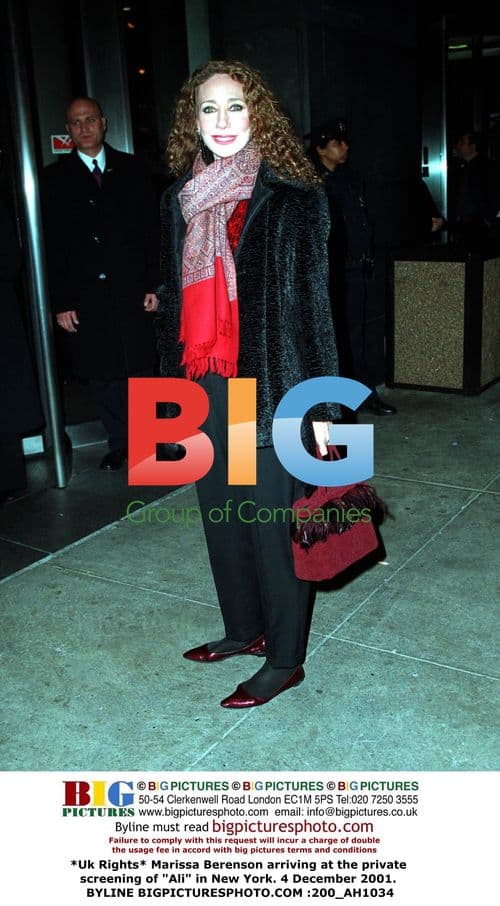Marissa Berenson at "Ali" screening in NY