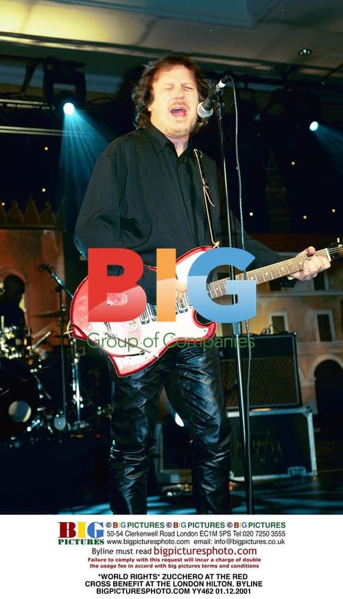 Zucchero at Red Cross Benefit in London