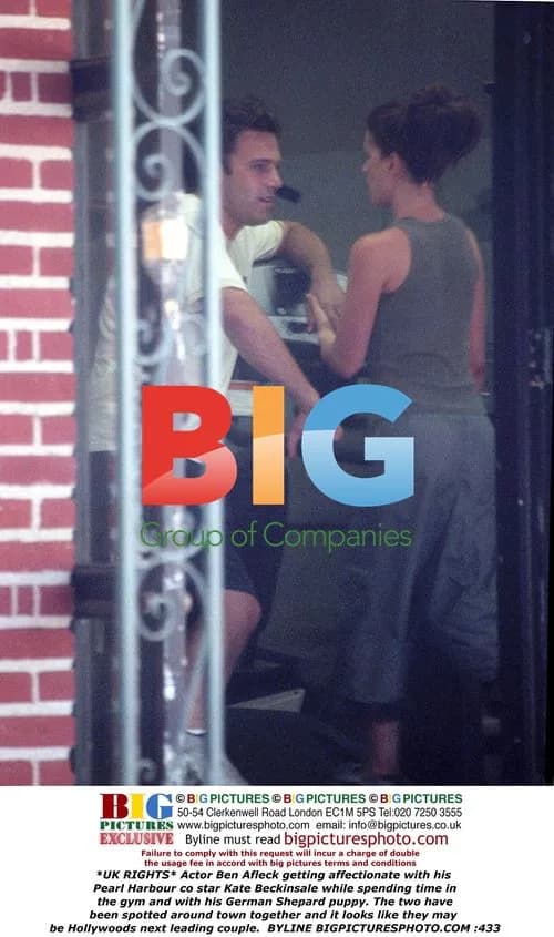 Ben Affleck and Kate Beckinsale at the Gym