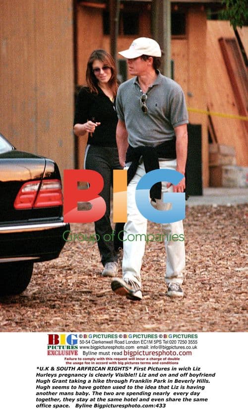 Liz Hurley's Pregnancy with Hugh Grant