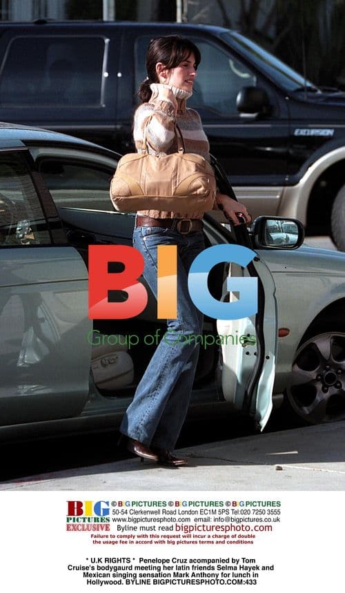 Penelope Cruz and Latin friends meet for lunch