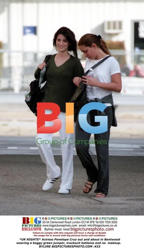Penelope Cruz out in casual wear