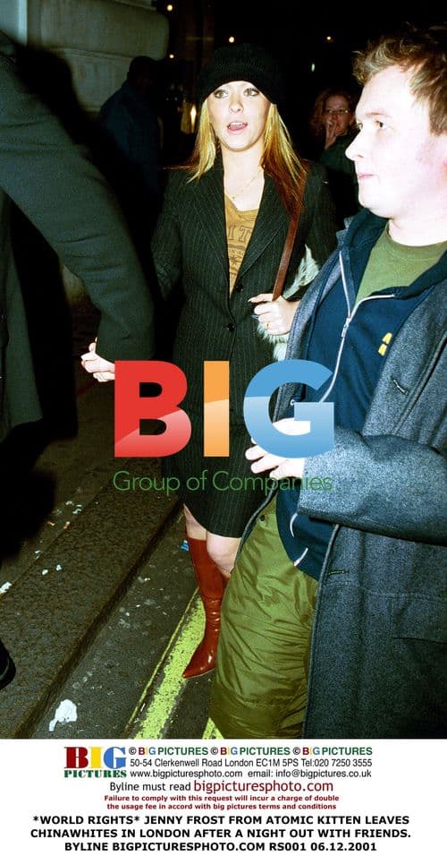 JENNY FROST LEAVES CHINAWHITES IN LONDON