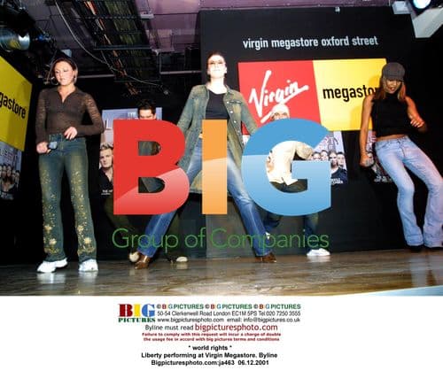 Liberty Performing at Virgin Megastore