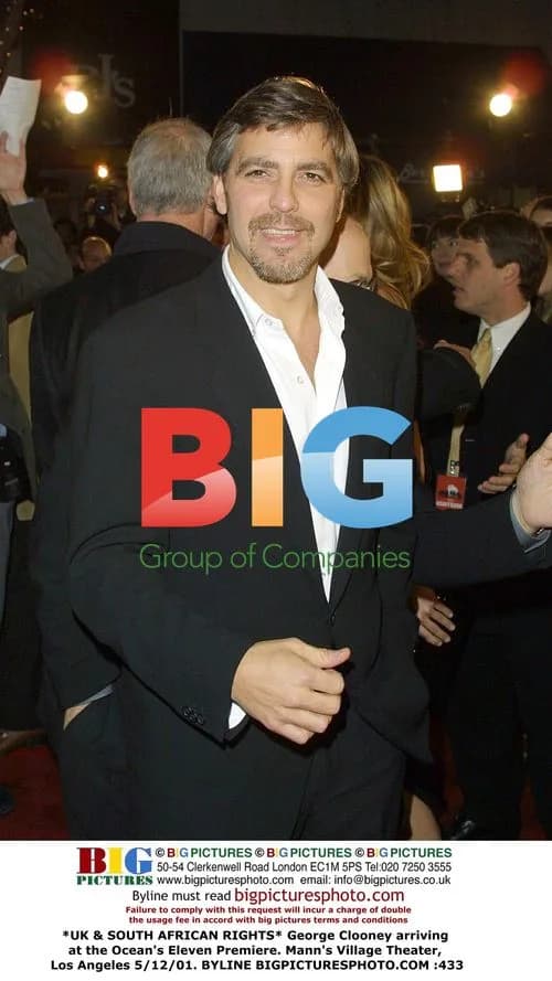 George Clooney at Ocean's Eleven Premiere