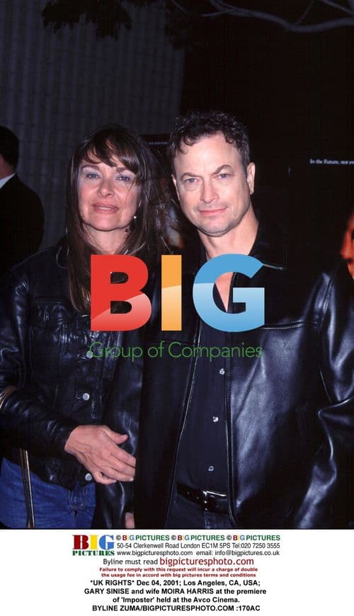 Gary Sinise and Moira Harris at 'Imposter' Premiere