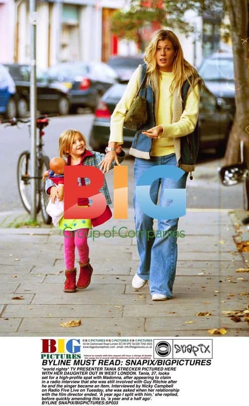 TV Presenter Tania Strecker with Daughter