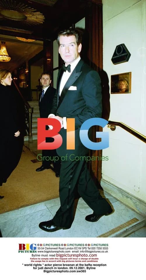 Pierce Brosnan at BAFTA reception for Judi Dench