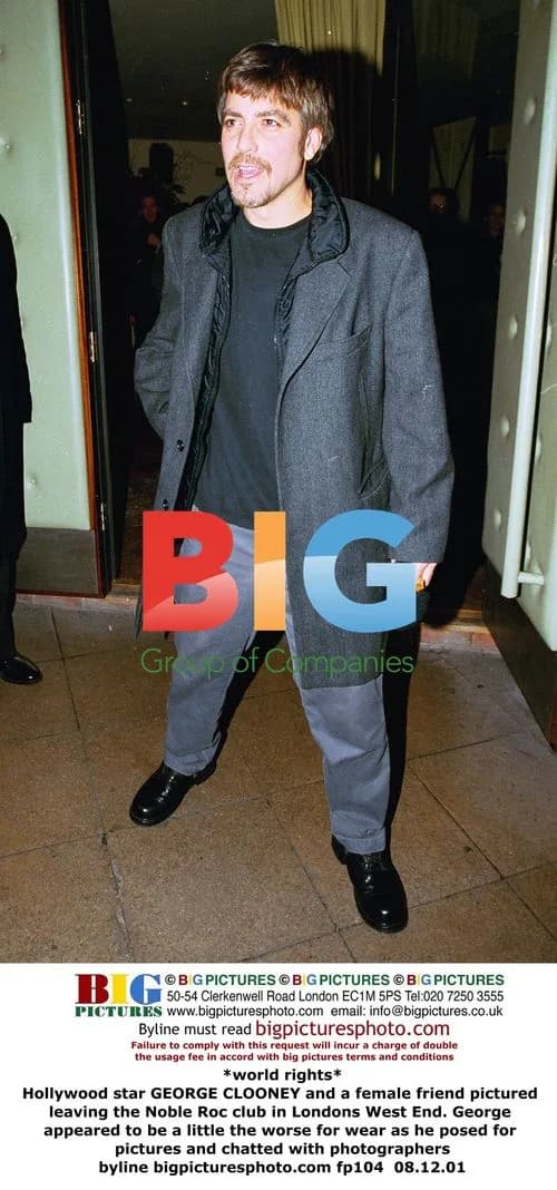 George Clooney Leaving Noble Roc Club
