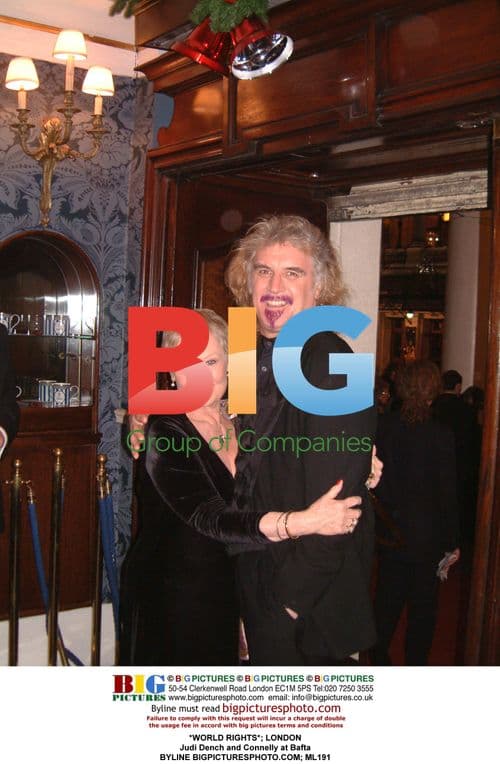 Judi Dench and Connelly at Bafta
