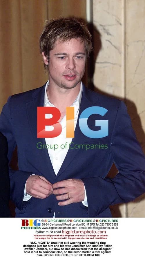 Brad Pitt's Stolen Wedding Ring