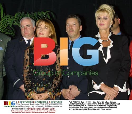 Ivana Trump and Jane Seymour at Solidarity USA Dinner