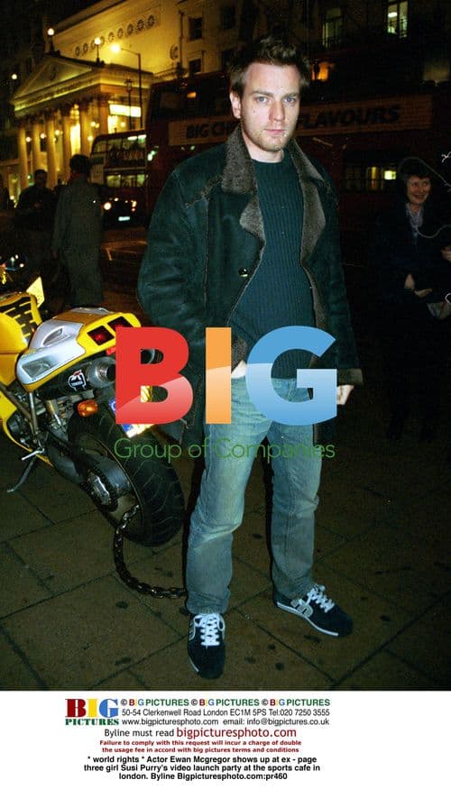 Ewan Mcgregor at Susi Purry's video launch