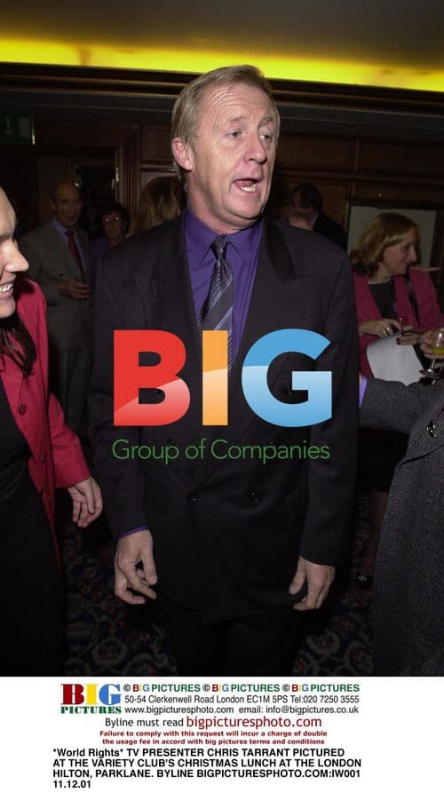 TV Presenter Chris Tarrant at Variety Club Lunch