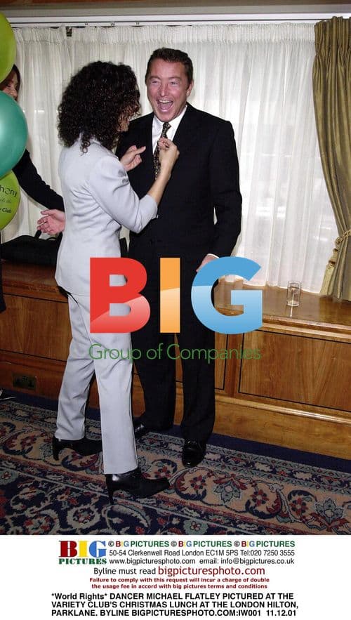 Michael Flatley at Variety Club Christmas Lunch