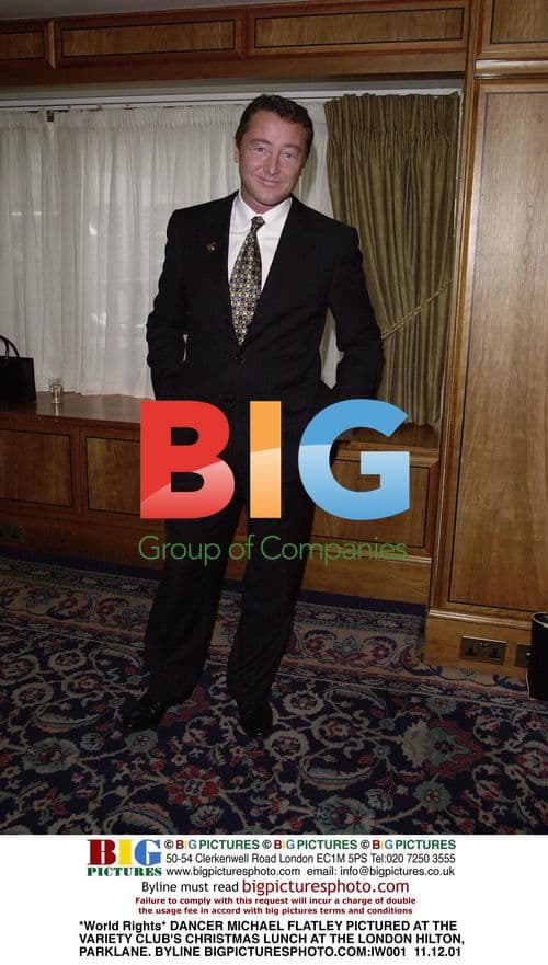 Michael Flatley at Variety Club Christmas Lunch