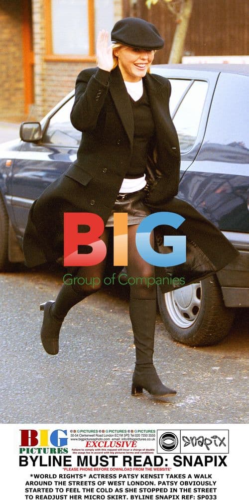 Patsy Kensit Walks Streets of West London