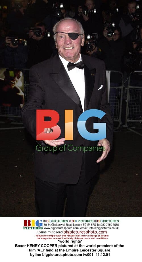 Henry Cooper at 'ALI' Premiere