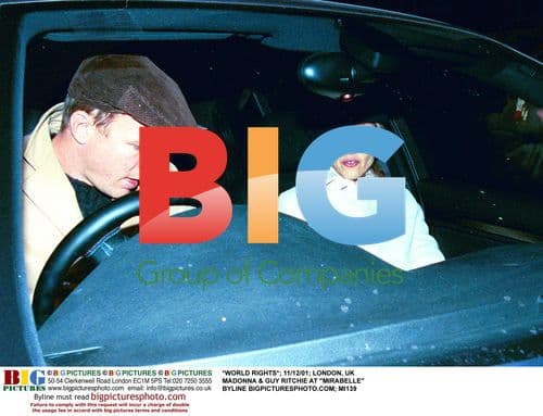 Madonna & Guy Ritchie at Mirabelle