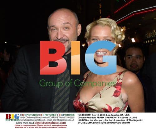 Darabont & Holden at 'The Majestic' Premiere