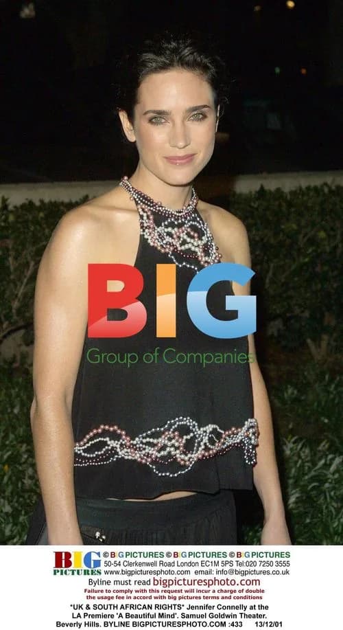 Jennifer Connelly at 'A Beautiful Mind' LA Premiere