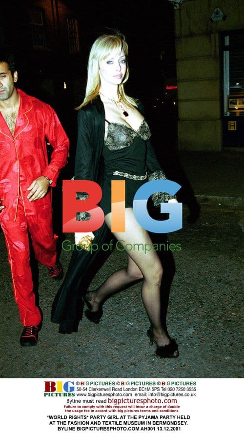 Party Girl at Pyjama Party in Bermondsey