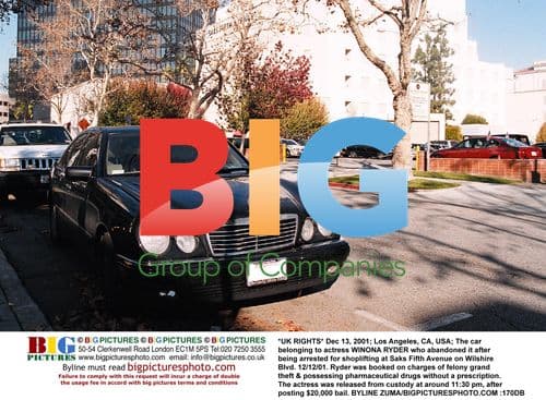 Winona Ryder Abandoned Car After Shoplifting Arrest