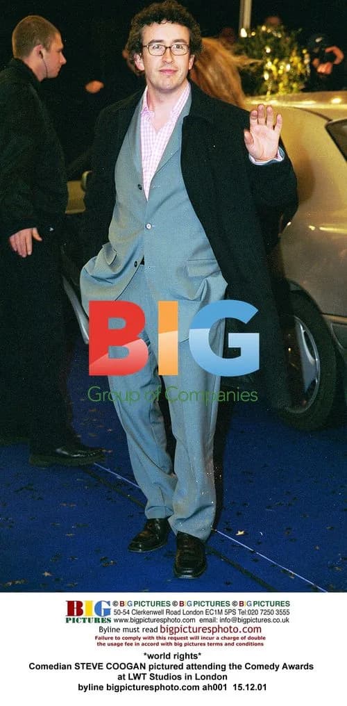 Steve Coogan at Comedy Awards in London
