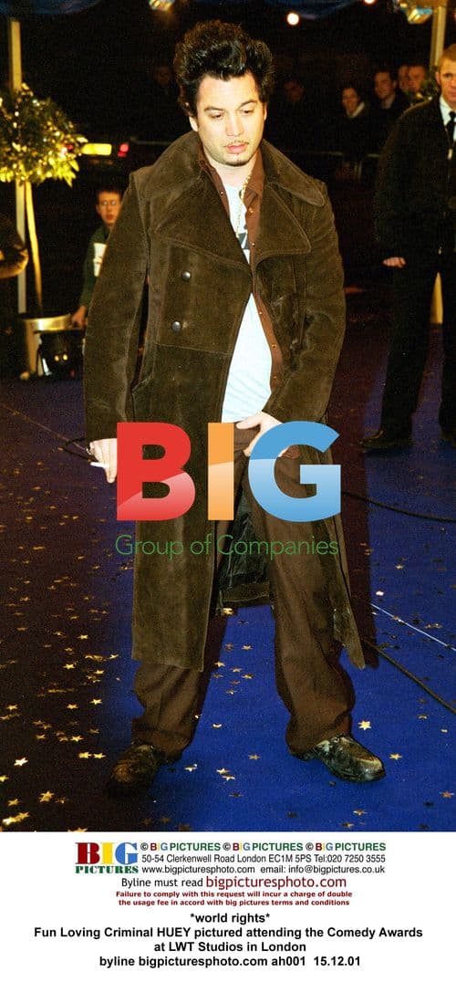 HUEY of Fun Loving Criminal at Comedy Awards