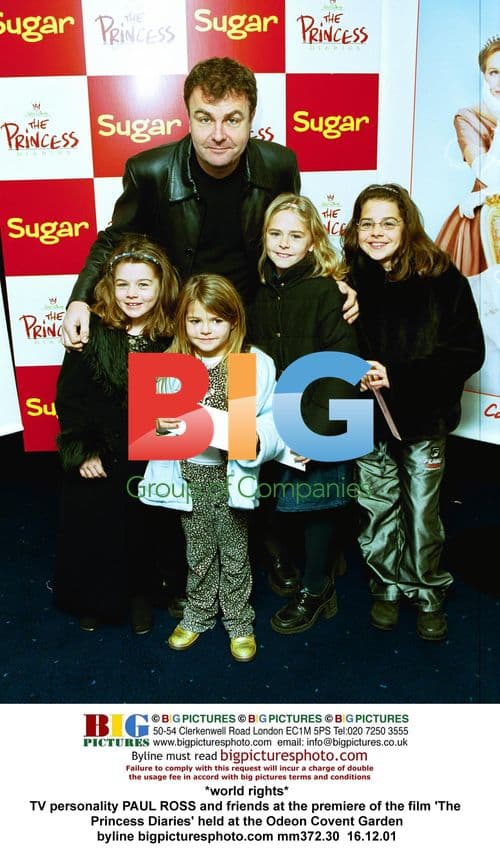Paul Ross at 'The Princess Diaries' Premiere