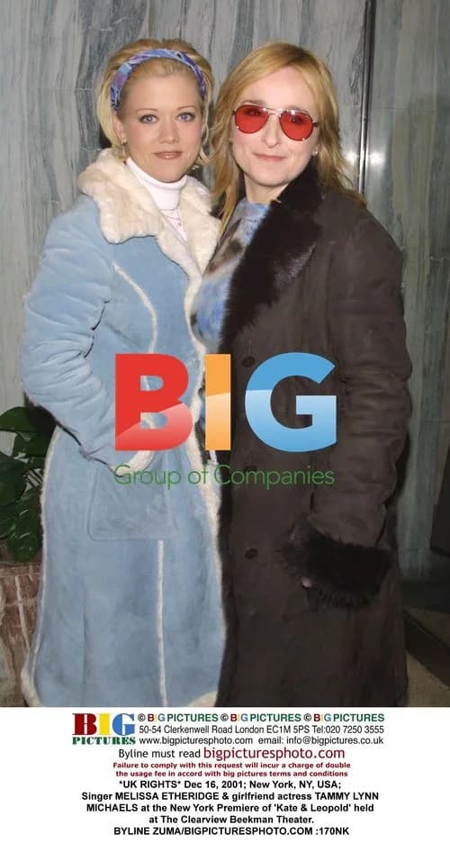 Melissa Etheridge & Tammy Lynn Michaels at 'Kate & Leopold' Premiere