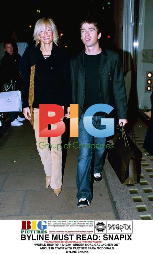 Noal Gallagher and Sara McDonald Out in Town