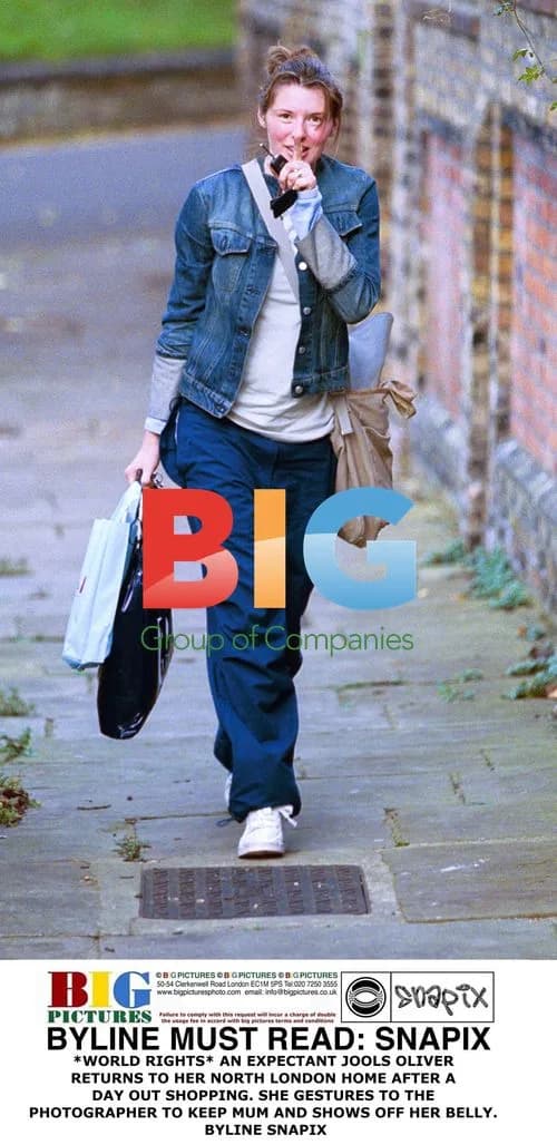Jools Oliver Spotted Shopping While Pregnant