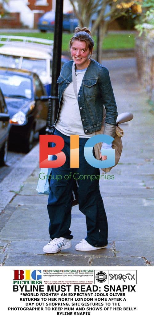 Jools Oliver out shopping in London