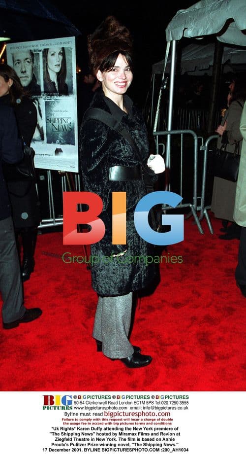 Karen Duffy at The Shipping News Premiere