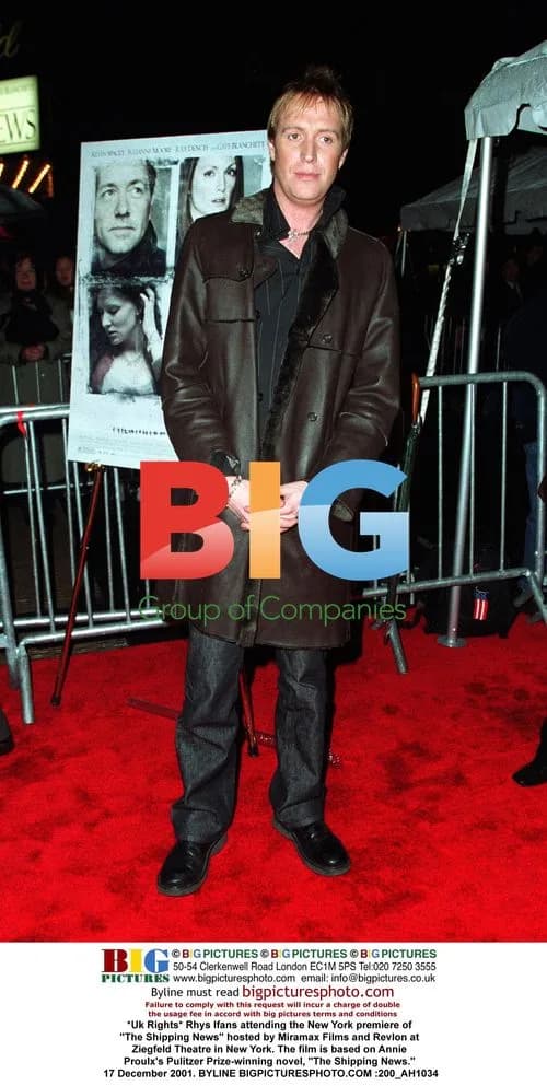 Rhys Ifans at "The Shipping News" Premiere