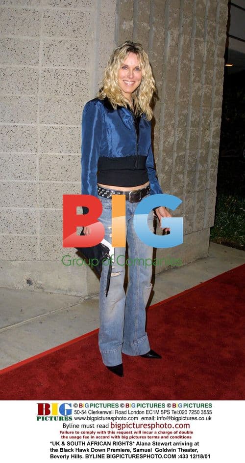 Alana Stewart at Black Hawk Down Premiere