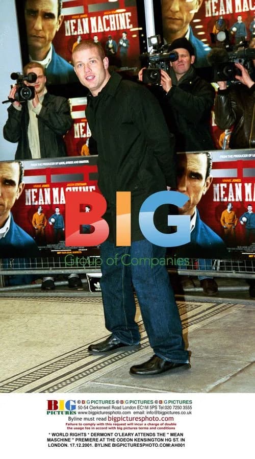 Dermot O'Leary at "Mean Machine" Premiere
