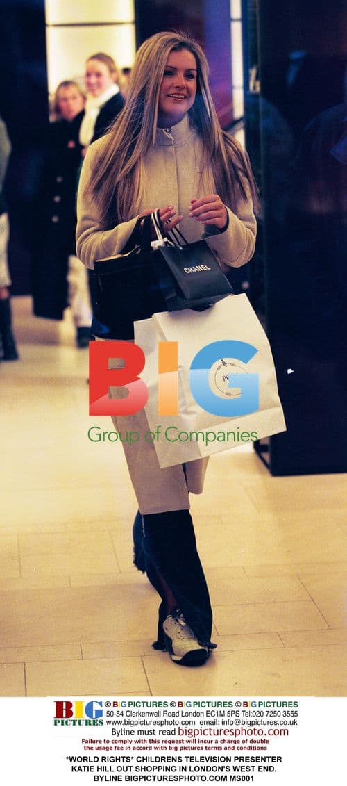 Katie Hill Shopping in London's West End