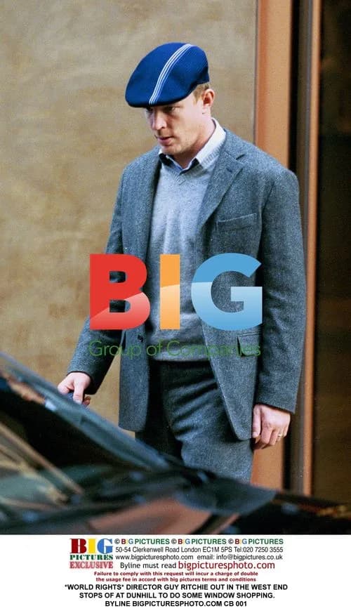 Director Guy Ritchie Window Shopping in London