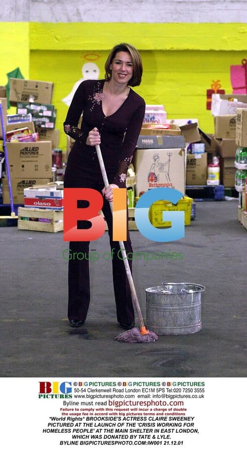 Claire Sweeney Launches Crisis Shelter