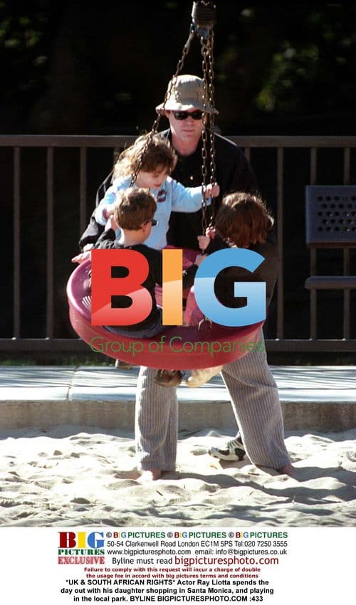 Ray Liotta spends day out with daughter in Santa Monica