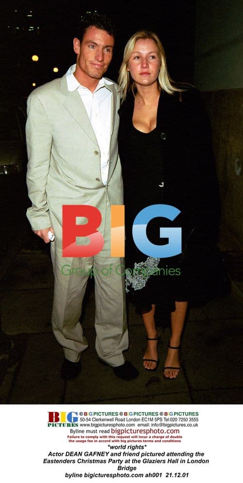 Dean Gafney at Eastenders Christmas Party