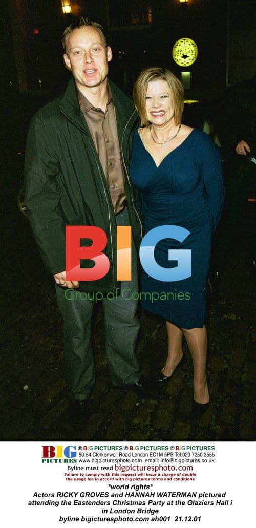 Eastenders Stars Attend Christmas Party