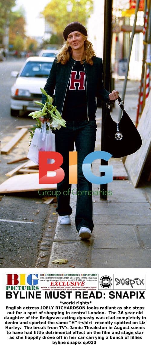 Joely Richardson Spotted Shopping in London