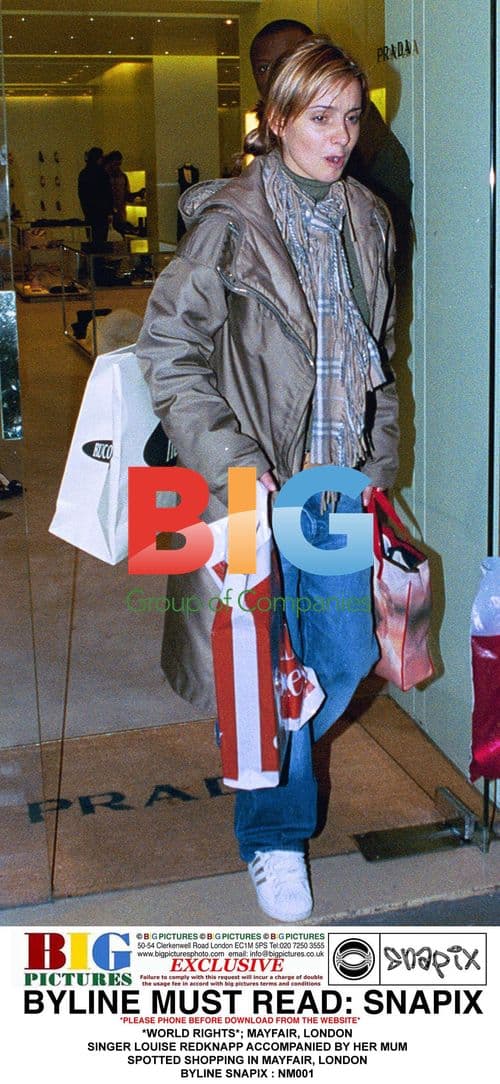 Louise Redknapp Spotted Shopping in Mayfair with Mom