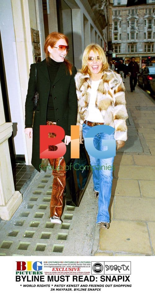 Patsy Kensit Out Shopping in Mayfair