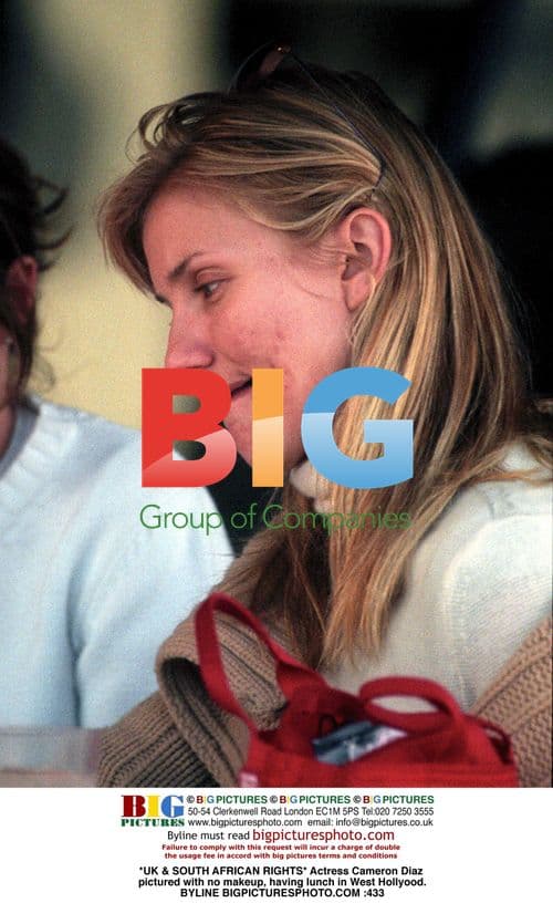 Cameron Diaz Spotted Out for Lunch in West Hollywood